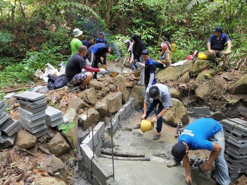 Content bekerjasama water system 